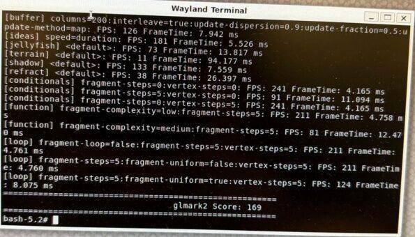 Glmark2 Fullscreen Test