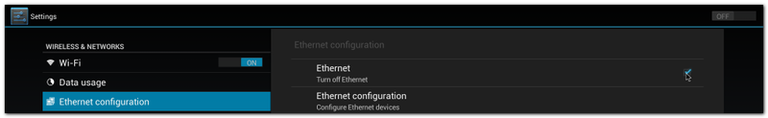 eth config