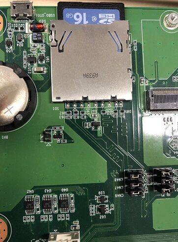 SD card slot