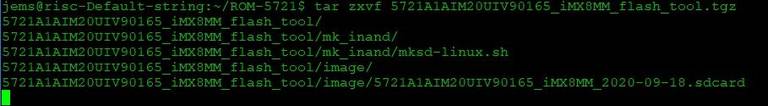 Unzip flash tools