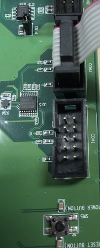 Debug port connection