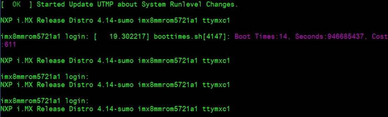 Log into terminal