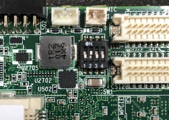eMMC boot switch