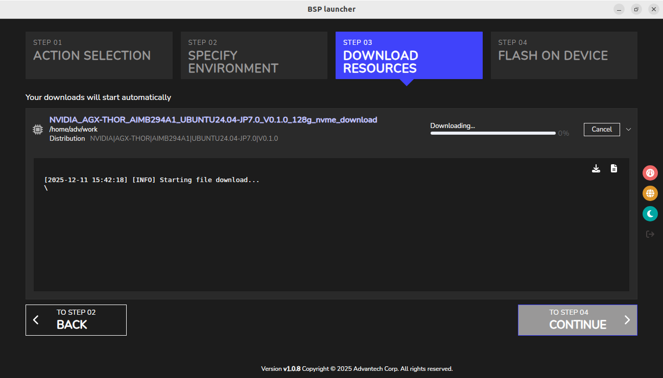 Step 3 download resources
