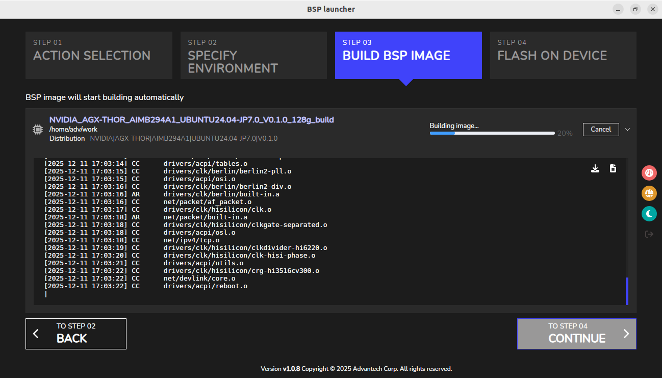 Step 3 build progress