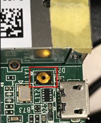 AIR-020 recovery button