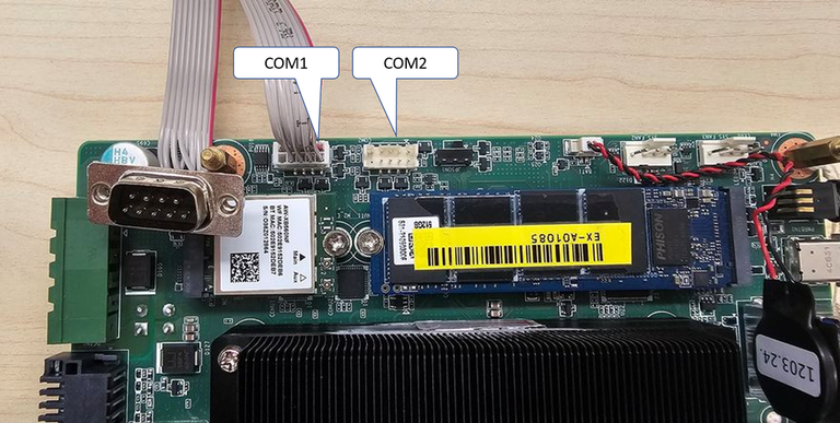 ASR-A702 COM port sysfs mapping